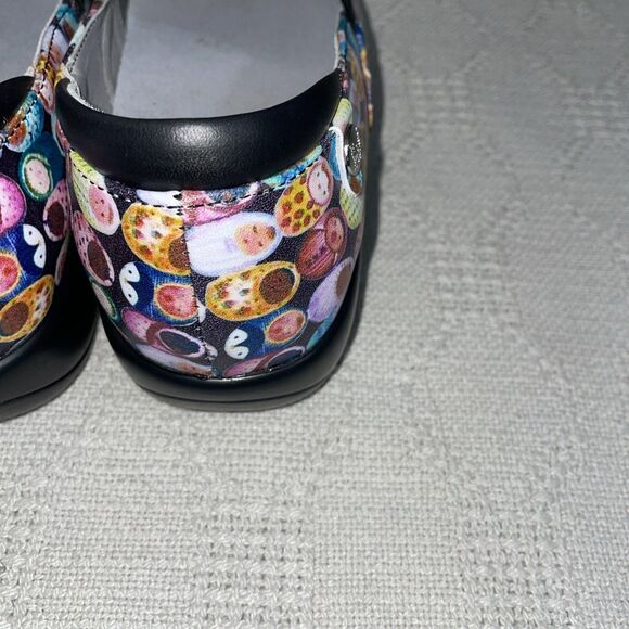 Alegria Women’s Nursing Shoes Size 38 U.S. 7 M Multicolor Baby Motif Comfort - Picture 12 of 12